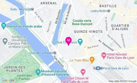 Localisation Restaurant Bar L