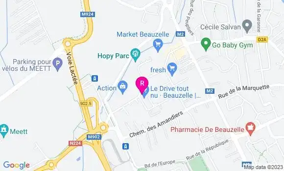 Localisation Restaurant  Le Garossos