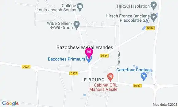 Localisation Restaurant  Le Symphonium