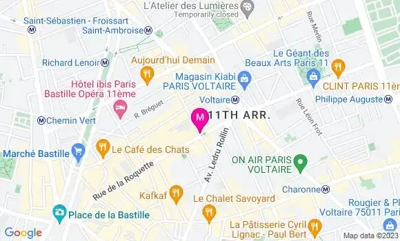 Localisation Restaurant  Les Stars du Ravioli