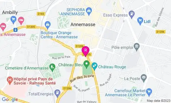 Localisation Restaurant Italien Il Vesuvio