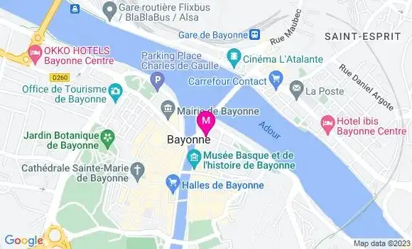 Localisation Restaurant  Le Café du Musée