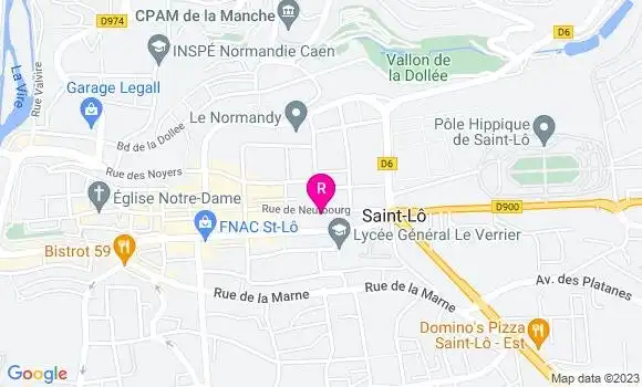 Localisation Restaurant  Le 9bourg
