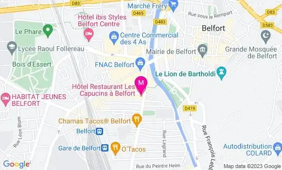 Localisation Restaurant  Jungle