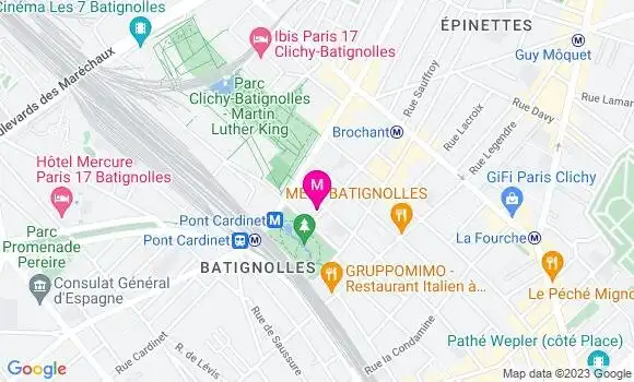 Localisation Restaurant  Andrea le Clan des Mamma