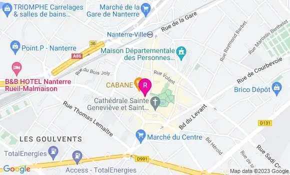 Localisation Restaurant  Cabane