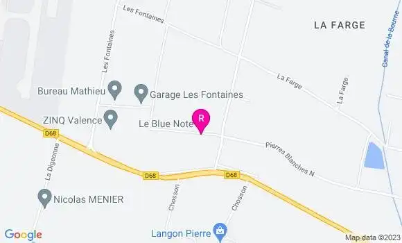 Localisation Restaurant  L