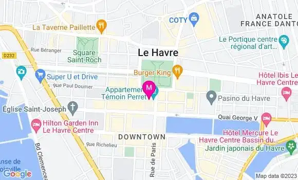 Localisation Restaurant  L
