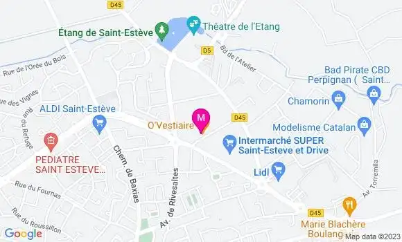 Localisation Restaurant  Au Vestiaire