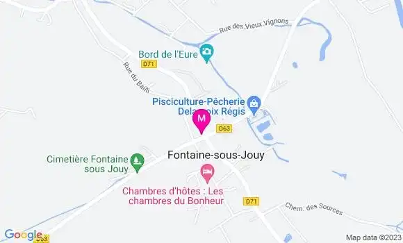 Localisation Restaurant Bar Au Coeur de l