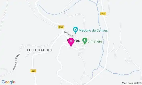 Localisation Restaurant  Dargaud
