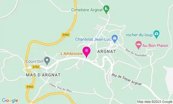Localisation Restaurant  L
