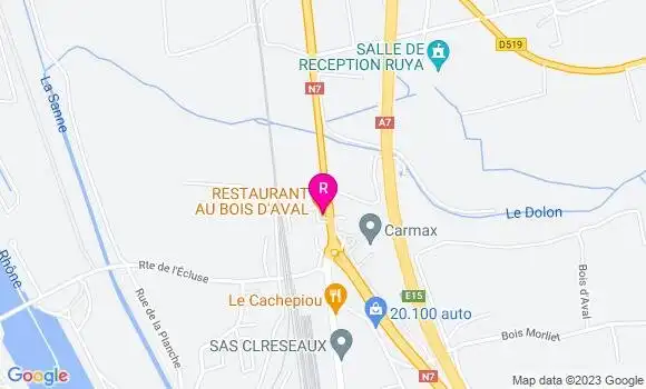 Localisation Restaurant  Au Bois d