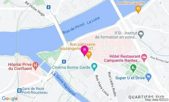 Localisation Restaurant  Le Rouge Ardoise