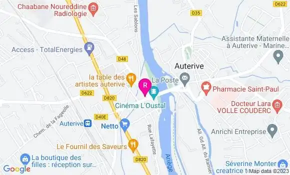 Localisation Restaurant  L