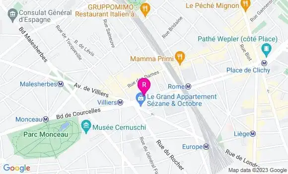Localisation Restaurant  L