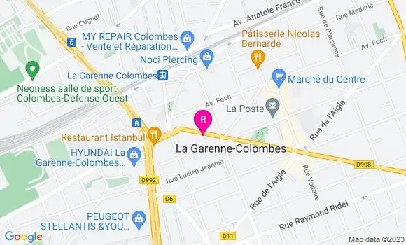 Localisation Restaurant  Yoshito