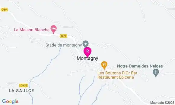 Localisation Restaurant  Les Boutons d
