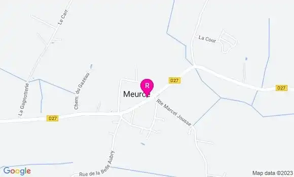 Localisation Restaurant  Au Petit Meurce