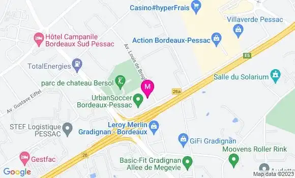 Localisation Restaurant  Les Bruyères