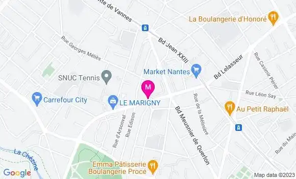 Localisation Restaurant  Le Frencheese