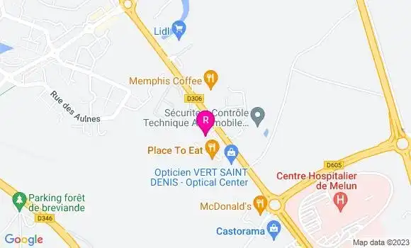 Localisation Restaurant  Let