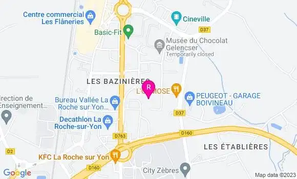 Localisation Restaurant  O Bell Endroit