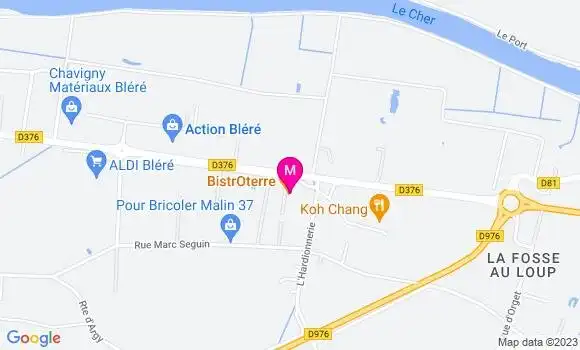 Localisation Bistroterre
