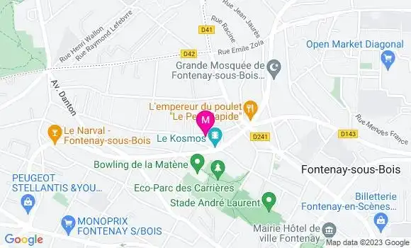 Localisation Restaurant  Le Gourmandises de Cameron
