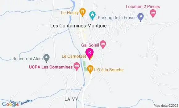 Localisation Restaurant  Le Carnotzet