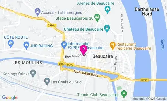 Localisation Restaurant  Sabor Latino