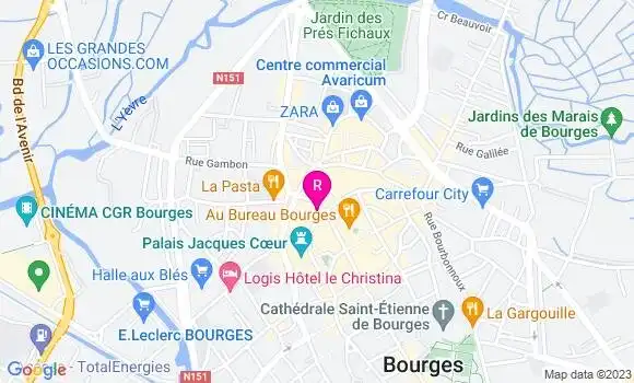 Localisation Restaurant  L
