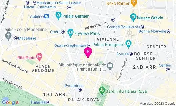 Localisation Alma Restaurant