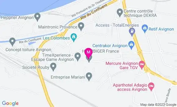 Localisation Restaurant  La Potinière