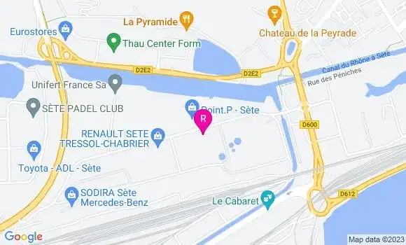 Localisation Brasserie des Eaux Blanches