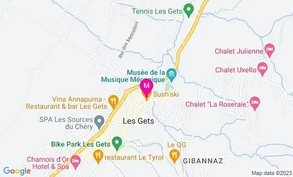 Localisation Restaurant  La Becanerie