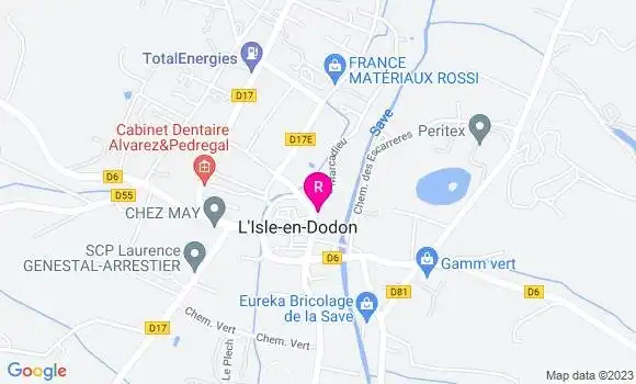 Localisation Restaurant  Le Toscan