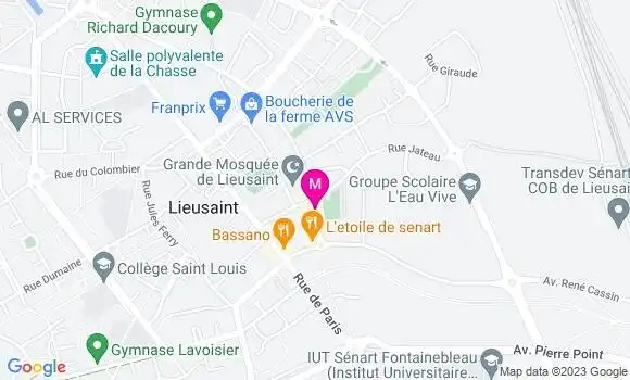 Localisation Restaurant Libanais Oud