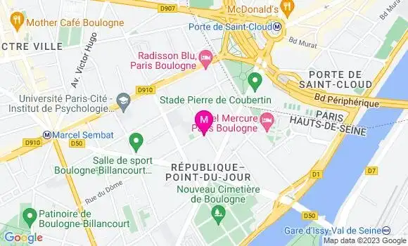 Localisation Restaurant  Le Garage