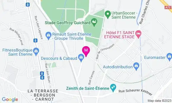 Localisation Restaurant  Le Camargais