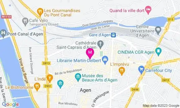 Localisation Restaurant  L