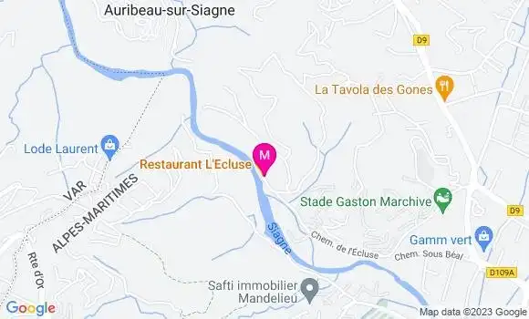 Localisation Restaurant l