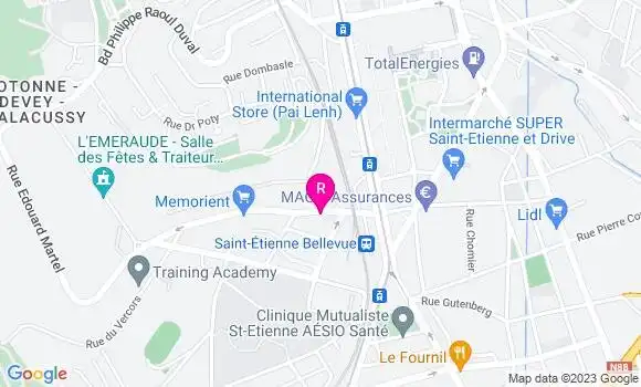 Localisation Restaurant  Gare aux Gourmands