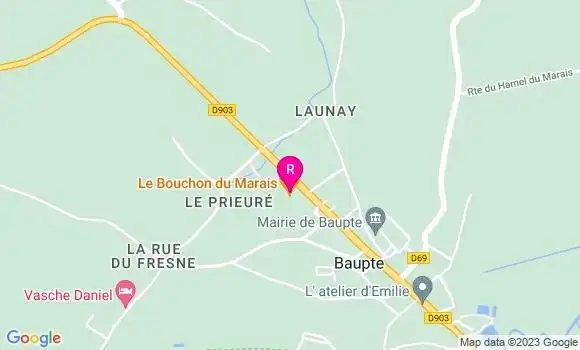 Localisation Restaurant  Le Bouchon du Marais