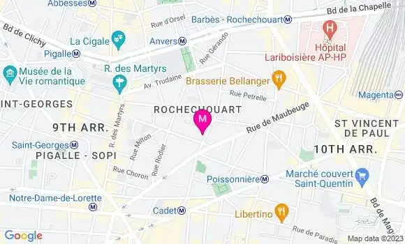 Localisation Bistrot Bouillon 47