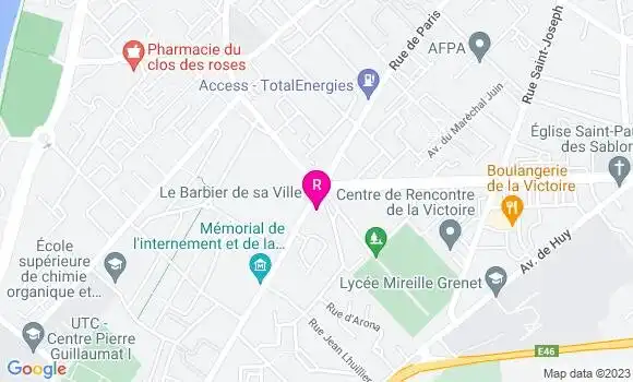 Localisation Restaurant  Aurassi