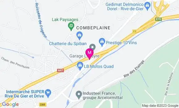 Localisation Restaurant  Le Famous