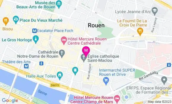 Localisation Restaurant  Chez Rose et Max