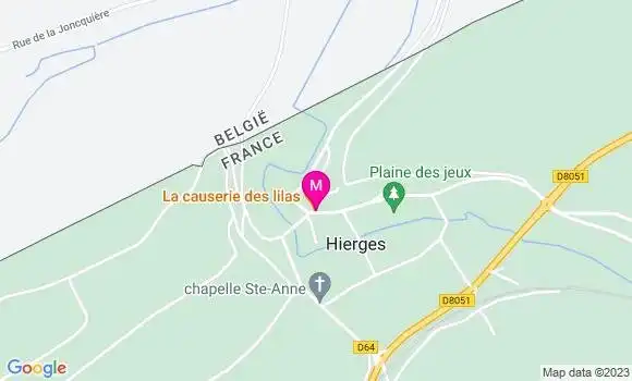 Localisation Restaurant  La Causerie des Lilas