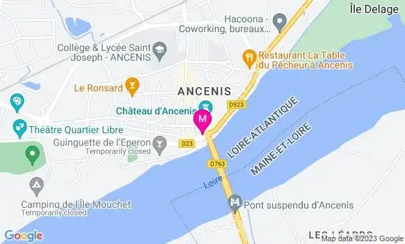 Localisation Restaurant  L